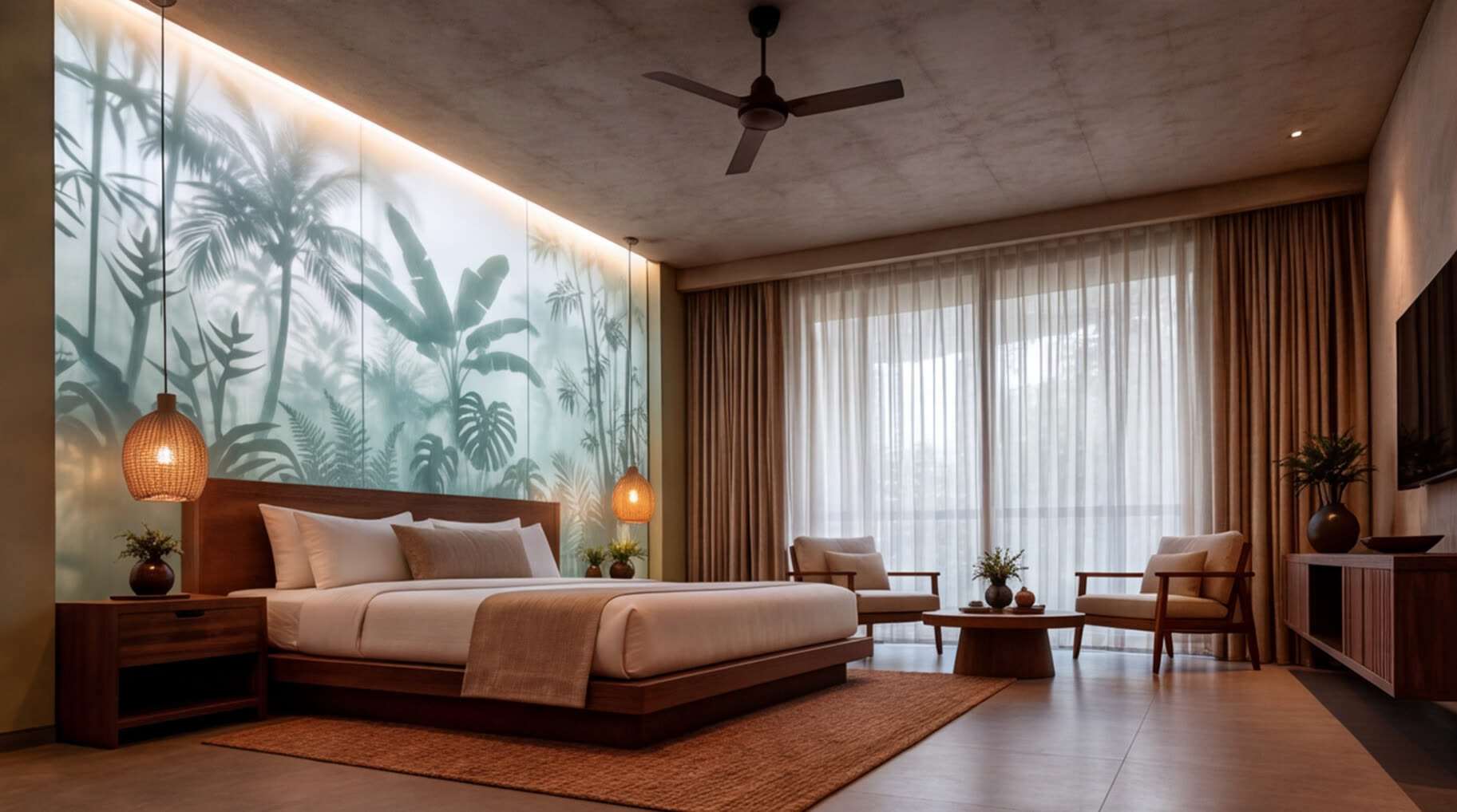 Bali-themed interiors