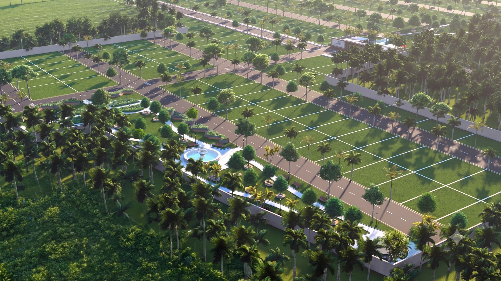 Green, gated community